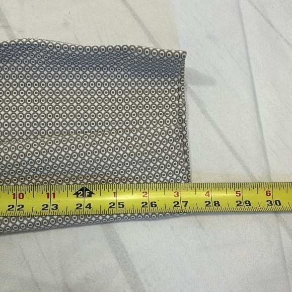 NWT Adrianna Papell Taupe Geometric Print Pants Size 4 - Picture 10 of 11